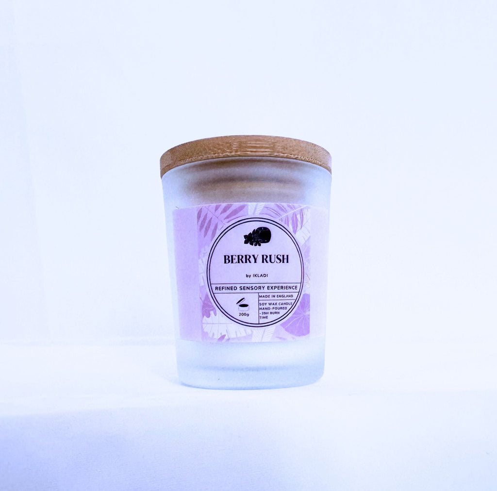 Berry Rush Scented Candle with Hidden 925 Silver Jewellery - IKLADI