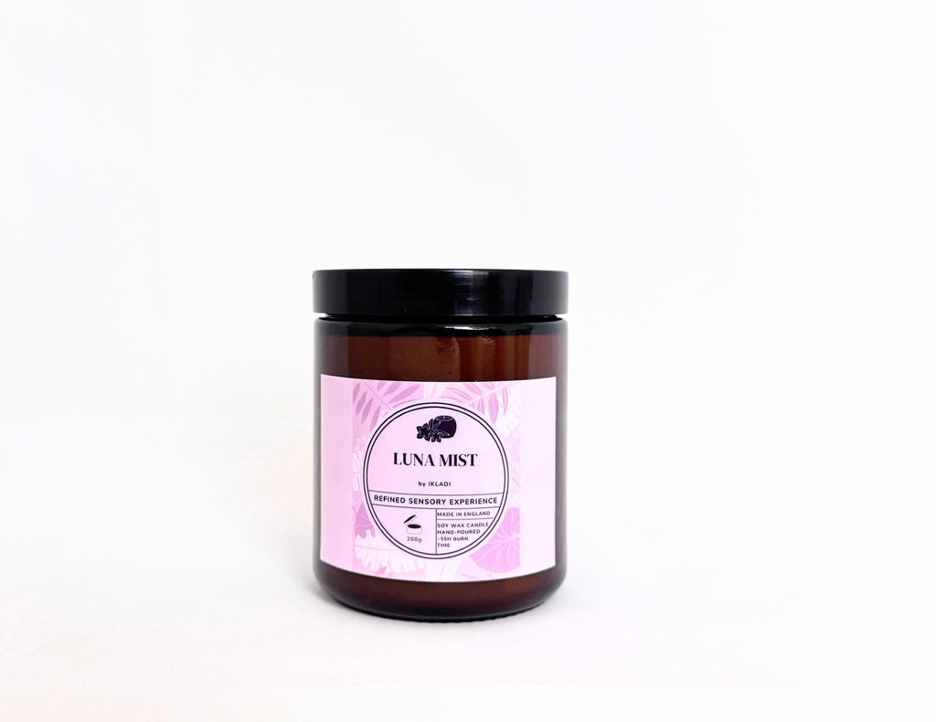 Luna Mist Scented Candle with Hidden 925 Silver Jewellery - IKLADI
