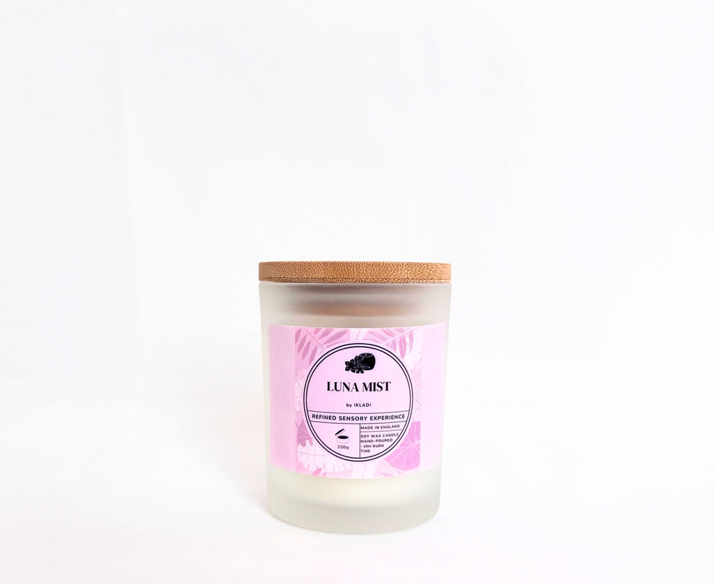 Luna Mist Scented Candle with Hidden 925 Silver Jewellery - IKLADI